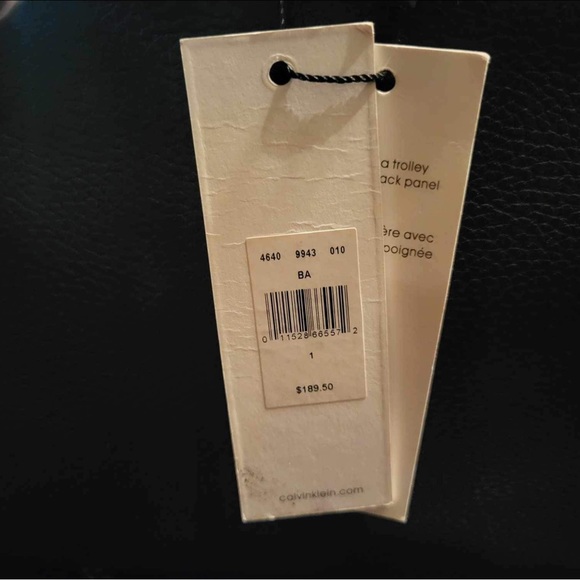 Calvin Klein Small Leather Duffle Bag - Picture 6 of 9